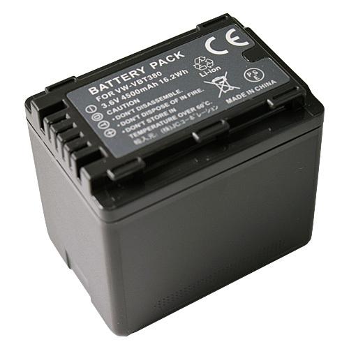 パナソニック(Panasonic) VW-VBT380-K 互換バッテリー (VBT190 / VBT380 ) 大容量 4500mAh (定形外郵便発送) コード 00647｜iishop2｜05