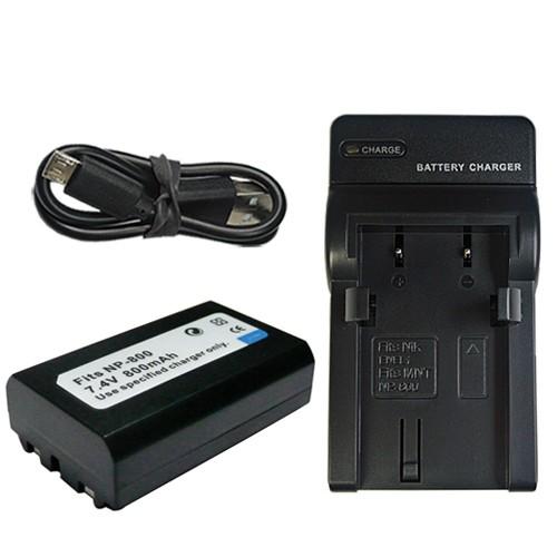 充電器セット コニカミノルタ（KONICA MINOLTA) NP-800 ＋ 充電器（USB