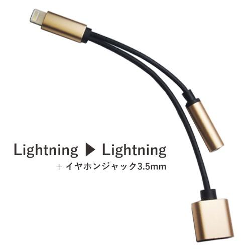Lightning-3.5mm ステレオ 大きな割引 ミニジャック 充電 変換ケーブル 86％以上節約 2in1 ZJ-C05