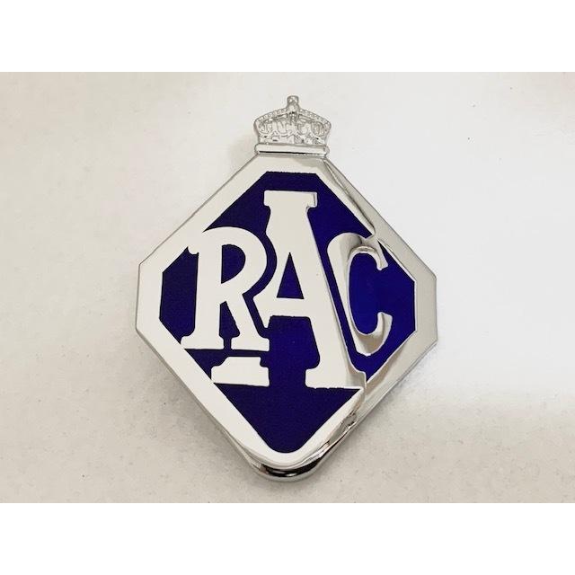 RAC グリル バッジ カー バッチ ダイヤ型 1940 ミニ ジャガー 英国製 TOYE KENNING｜iishopping