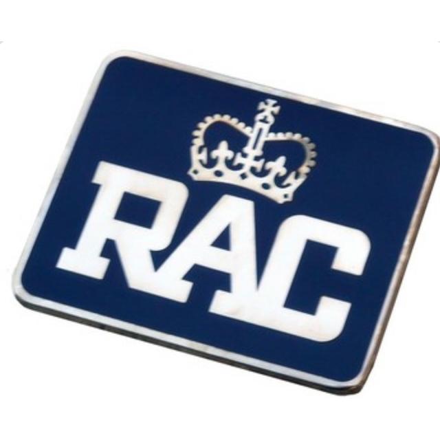 RAC 50年記念 グリル バッジ カー バッチ 英国製 ミニ ジャガー 希少