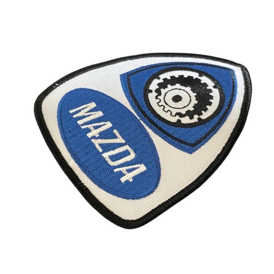 MAZDA ロータリーREサービスエンジニア　バッチ 海外限定】MAZDA ロータリー RX-7 刺繍 ワッペン パッチ アイロン接着