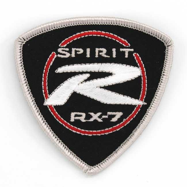 マツダ RX-7 RX7 FD3S SPIRIT R 刺繍 ワッペン パッチ マツダ RX-7 RX7 FD3S SPIRIT R 刺繍 ワッペン パッチ