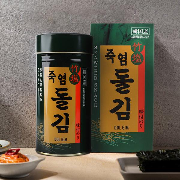 （お得な特別割引価格） ギフト用 竹塩岩のりセット 完璧 味付けのり 8切X180枚 韓国海苔 岩海苔 韓国食品 ギフト用箱