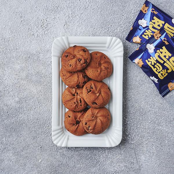 CW] チョンウ もちもちチョコチップ/90g(5個入)餅クッキー スナック