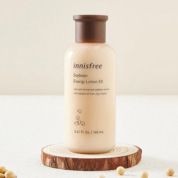 [innisfree]イニスフリーソイビーンエネルギーローションEX / 160ml エマルジョン スキンケア 低刺激 韓国コスメ 弱酸性