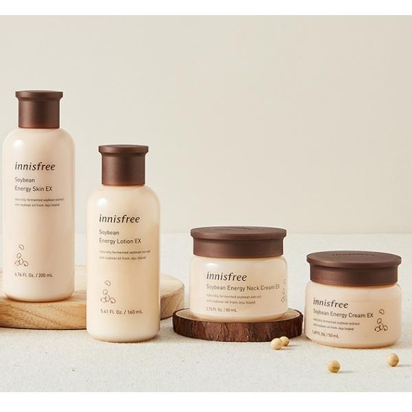 [innisfree]イニスフリーソイビーンエネルギーローションEX / 160ml エマルジョン スキンケア 低刺激 韓国コスメ 弱酸性