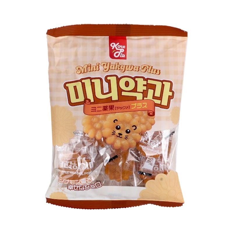 [KorePla] ミニヤッカ ミニ薬菓プラス / 120g 個包装 薬菓 mini ヤッカ 伝統菓子 韓国伝統お菓子 シナモンの香り 香ばしい風味 韓国デザート | ヘテ | 06