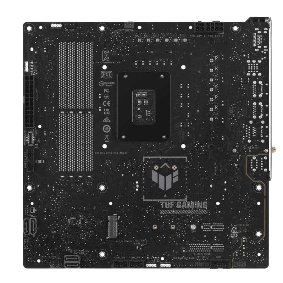 ASUS TUF GAMING B760M-BTF WIFI D4 インテル Core プロセッサー(第13世代)対応MicroATXマザーボード BTF DDR4モデル｜iiyama-pc｜07