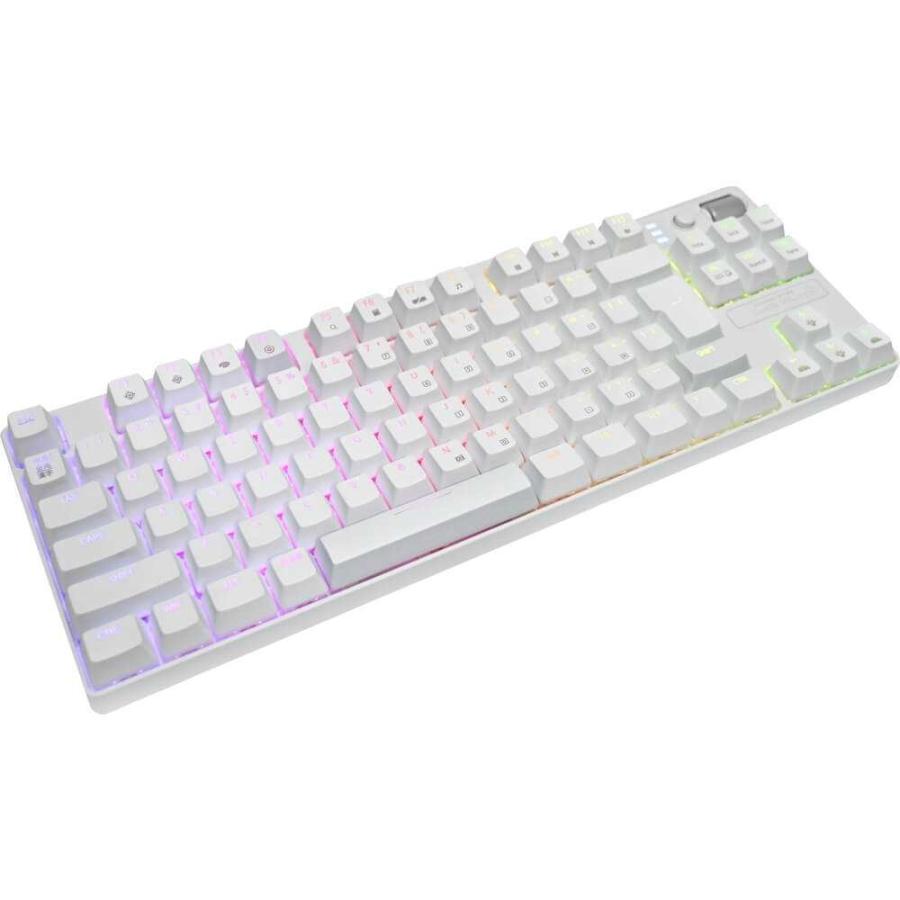 パソコン工房 メカニカルゲーミングキーボード 日本語 赤軸 ホワイト