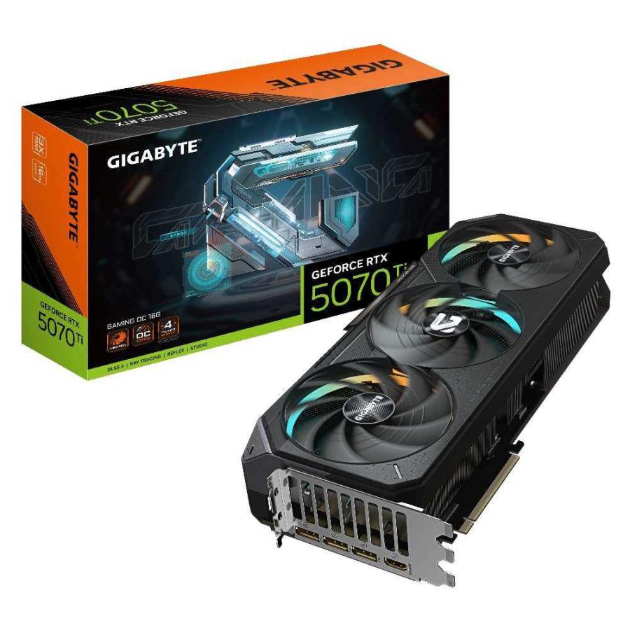 GIGABYTE GeForce RTX 5070 Ti GAMING OC 16G NVIDIA Ti搭載 GIGABYTE GeForce RTX 5070 Ti GAMING OC 16G NVIDIA Ti搭載