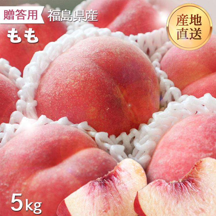 福島県産 もも あかつき 特秀 約5k16〜20玉 贈答用 産地直送 ふくしま 福島 伊達 飯坂 人気 果物 フルーツ 送料無料 お中元 ...