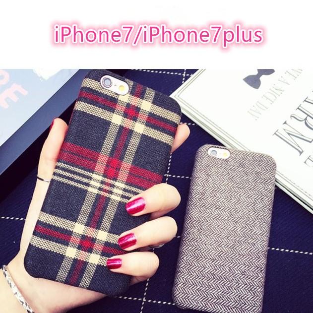 バーバリー風 格子柄スマホケース Iphone8plus 7plus用 Tpuソフトケース チェック柄 スエード生地 アイフォン ケース カバー Ip7p 05 基点ショップ 通販 Yahoo ショッピング