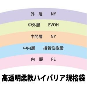 クリロン化成 ハイバリア彊美人(きょうびじん)  ハイバリア規格袋 厚80ミクロン XV-1420 【0.08ｘ140mmｘ200mm】【100枚】 脱酸素剤対応タイプ■XV-1420 100枚■｜ijinjin｜03