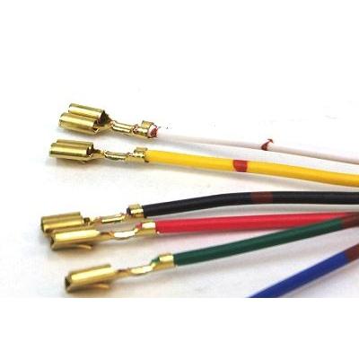 各社〓カプラ用メス端子（7116-2090矢崎品番）付配線コード(AVS0.5sq/1m)黒、赤、白、黄、緑、青 〓 |  | 01