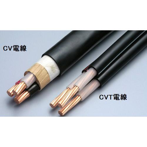 各社 〓 600V架橋ポリエチレン絶縁ビニルシースケーブル　1メートルから切り売り 〓 CV8mm2×4芯 | 