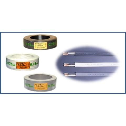 各社 〓 ビニルキャプタイヤケーブル　100メートル1巻 〓 VCTFK1.25×2芯 | 