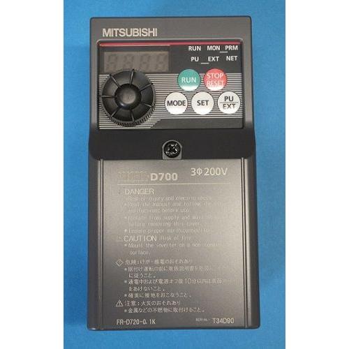 三菱電機 〓 インバータ　3相　200V　2.2KW 〓 FR-D720-2.2K |  | 01