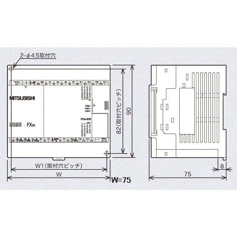三菱電機 〓 マイクロシーケンサFX3Sシリーズ（基本ユニット） 〓 FX3S-20MR/ES |  | 01