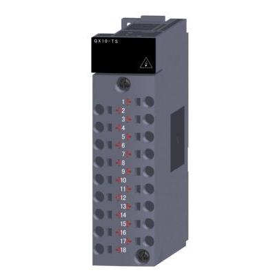 三菱電機　QX10 入力ユニット　PLC 4個 三菱電機 〓 AC入力ユニット（2ピーススプリングクランプ端子台） QX10