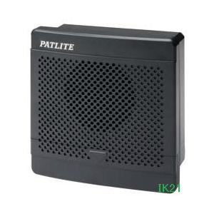 パトライト 〓 電子音報知器　□120　95dB：【色】：ダークグレー 〓 使用電圧：DC12-24V 〓 BK-24A-K | 