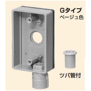 未来工業 【販売単位1個】〓外かべボックス（コネクタ付）　適合管：PF管16〓SBR-B16FT | 