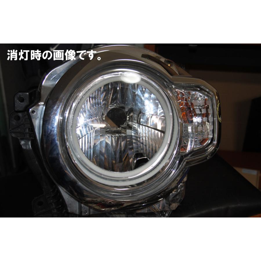 スズキ ハスラー MR52S 92S ダブルアクションイカリング 2代目 ハスラー 用 イカリング ウインカー連動機能付き デイライト