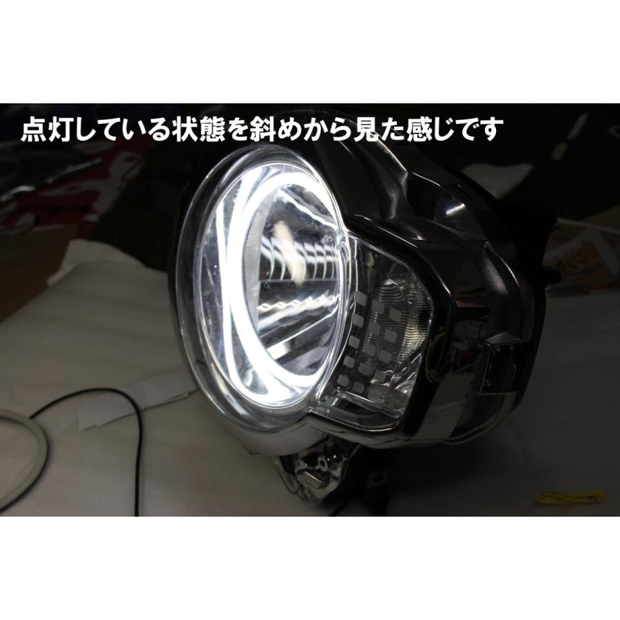 2代目 ハスラー 用 イカリング ウインカー連動機能付き デイライト
