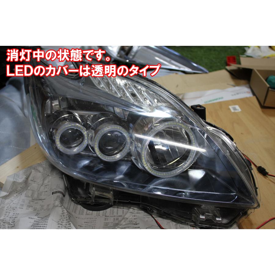 30プリウス ヘッドライト イカリング プリウス ZVW30 前期 後期 30系 ハロゲン ヘッドライト用 SMD