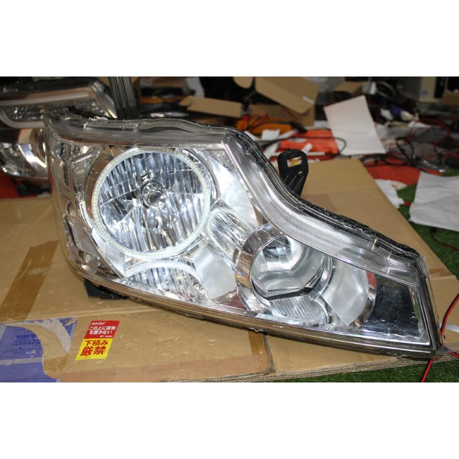 ステップワゴンRK1 RK2 前期 大口径 SMD LED 6000K イカリング