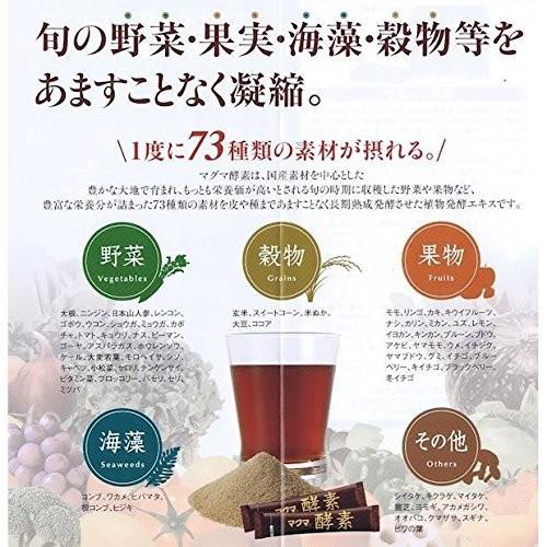 マグマ酵素　（3g ×30スティック）×2箱セット（＋バーリーグリーン10包付）送料無料※北海道除く｜ikawayakuhin｜02