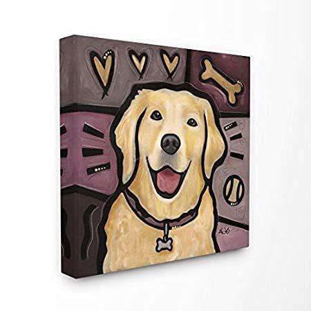 直売値下げ 特別価格stupell Industries ピンク パープル ゴールデン ラブラドール 犬 ペット 絵画 アーティスト エリック ワフ ウォールアート 30好評販売中 直売最安値 Ssl Daikyogo Or Jp