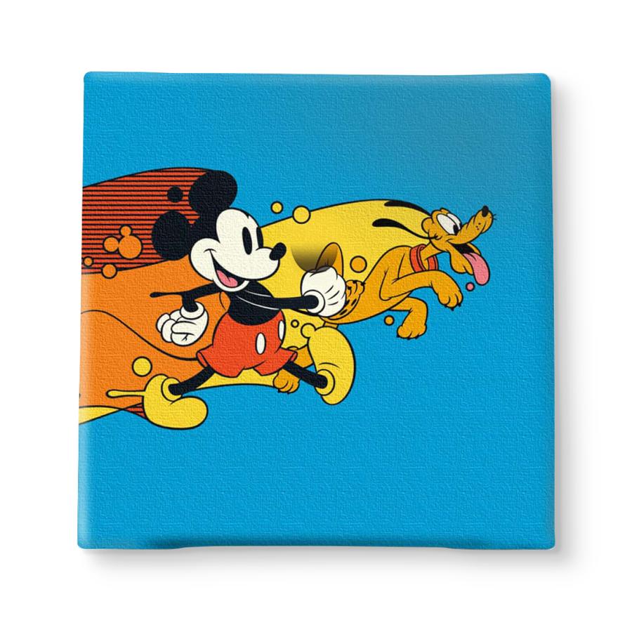 ディズニー アートパネル ミッキー プルート キャンバス ウォールデコ 一輪挿し Disney 20cm×20cm IKE-DSNY-2212-012｜ikebana-artdeco｜03