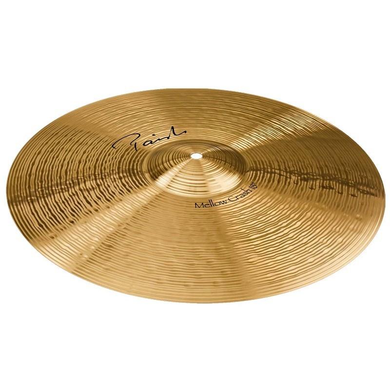 PAiSTe Signature The Paiste Line Mellow Crash 18 楽器、手芸、コレクション-ドラム-楽器、器材