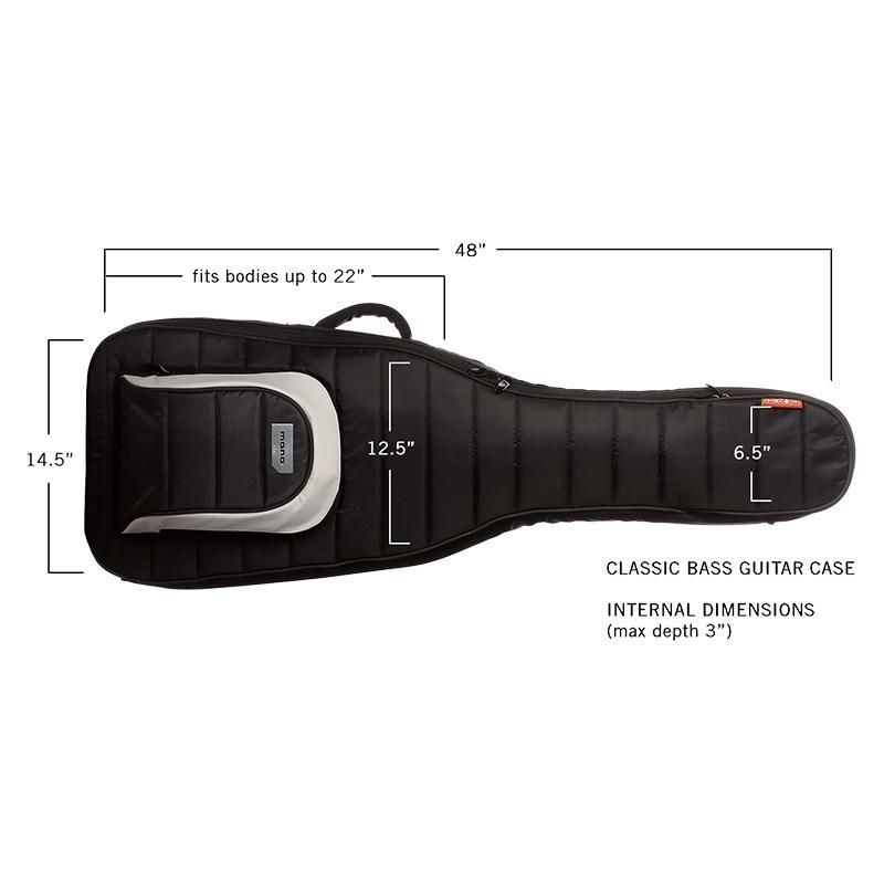 MONO M80 Electric Bass Case， Black [M80-EB-BLK]_4