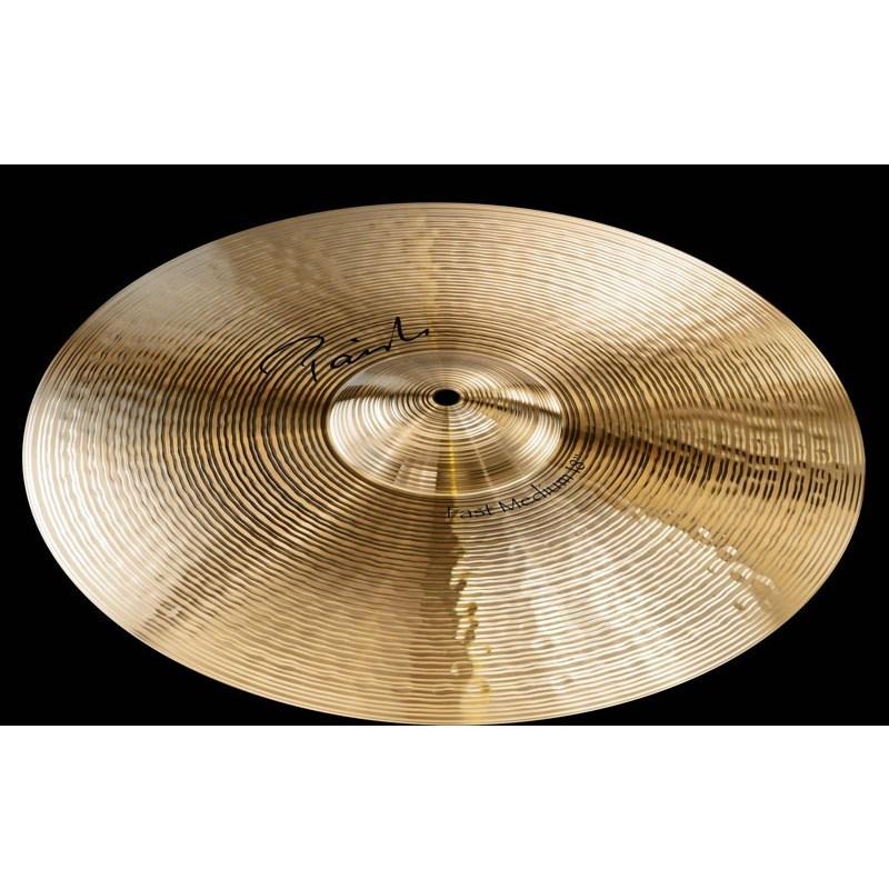 PAiSTe Signature The Paiste Line Fast Medium 18 楽器、手芸、コレクション-シンバル