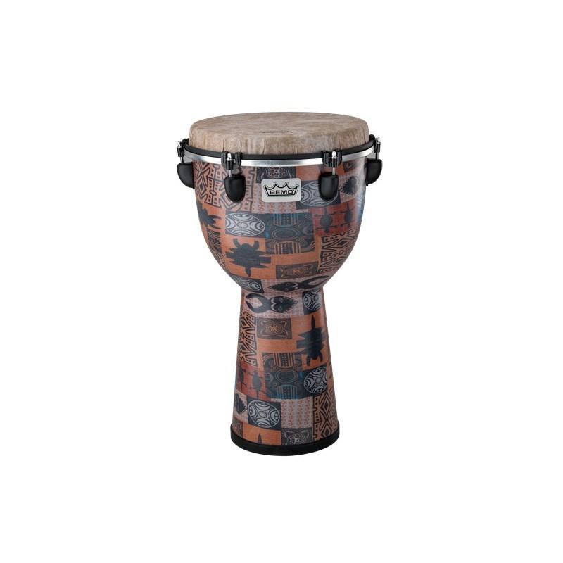 Remo製　Apexジャンベ （12”） Apex Djembe Drum - Green Kinte, 12
