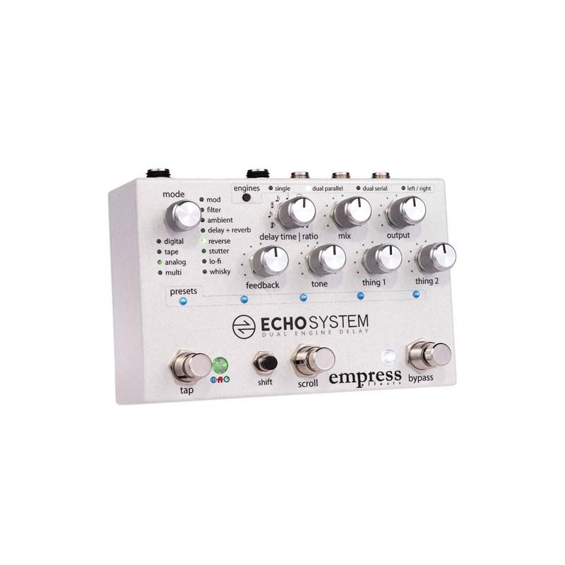 Empress Effects Echosystem ディレイ　エフェクター Echosystem - Dual Engine Multi-Mode Delay Pedal – Empress Effects Inc.