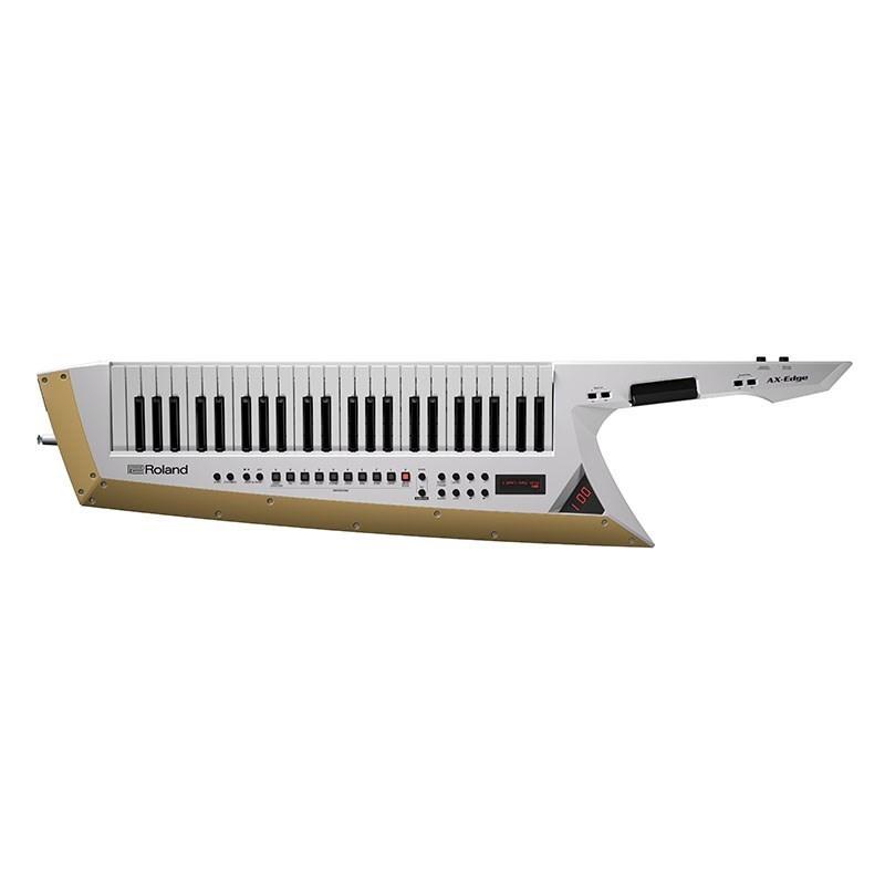 Roland AX-Edge ショルダーキーボード 極美品 ケース・スタンド付 Rolandの新世代のショルダーキーボード(Keytar)AX-EDGE展示中