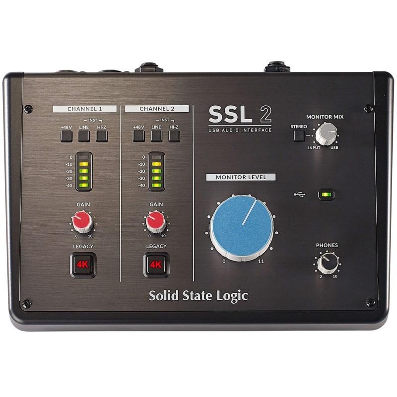 SSL(Solid State Logic) SSL 2(国内正規品)(SSL2)【初心者応援！デジタル鉄板セレクト】｜ikebe-revole