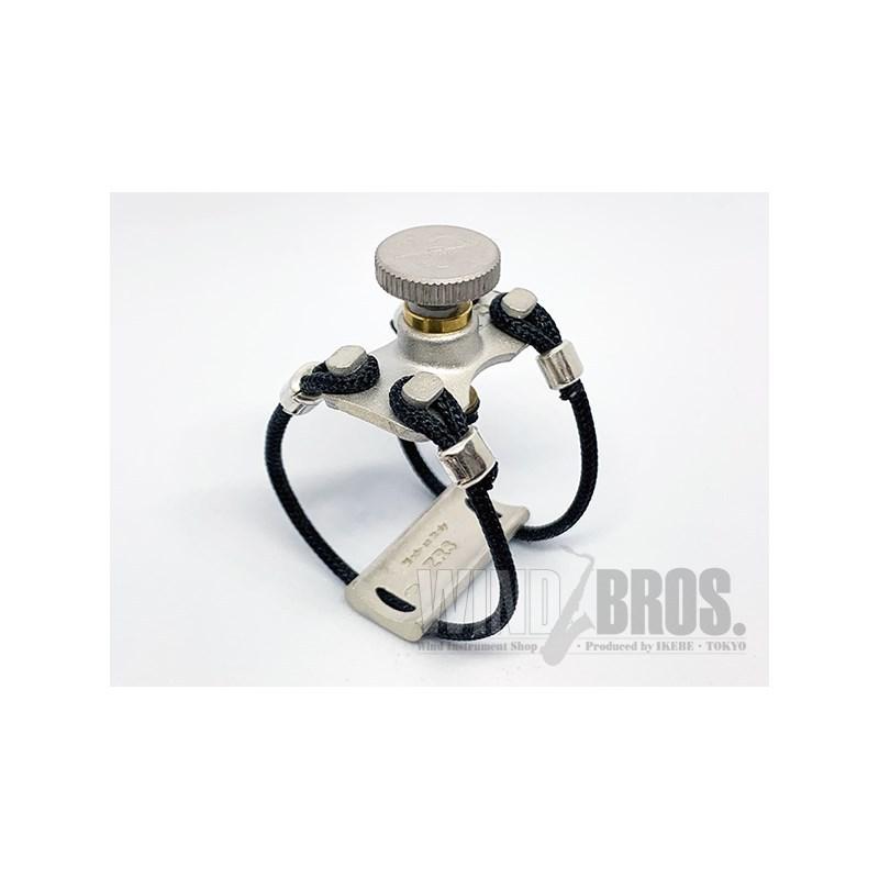 テナーサックス用 リガチャー Zac 総銀、エボニー/アルトサックス用紐付 テナーサックス用 リガチャー Zac 総銀、エボニー/アルトサックス用紐付