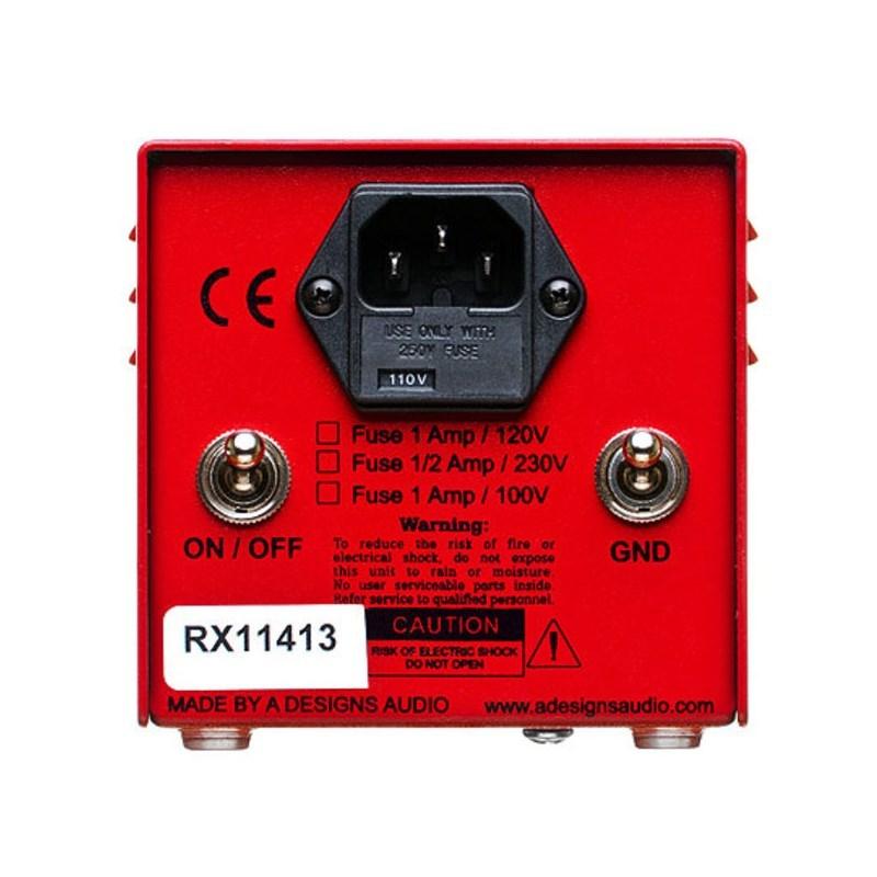 REDDI TUBE DIRECT BOX　電源ケーブル付き A-Designs RED Tube Direct Box (RED DI / REDDI) : イケベ楽器リボレ