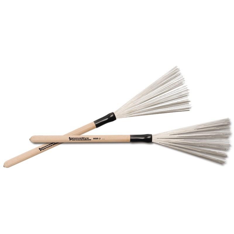 Innovative Percussion WBR-3 [Fixed Wood Handle Wire Brushes / Medium]｜ikebe-revole