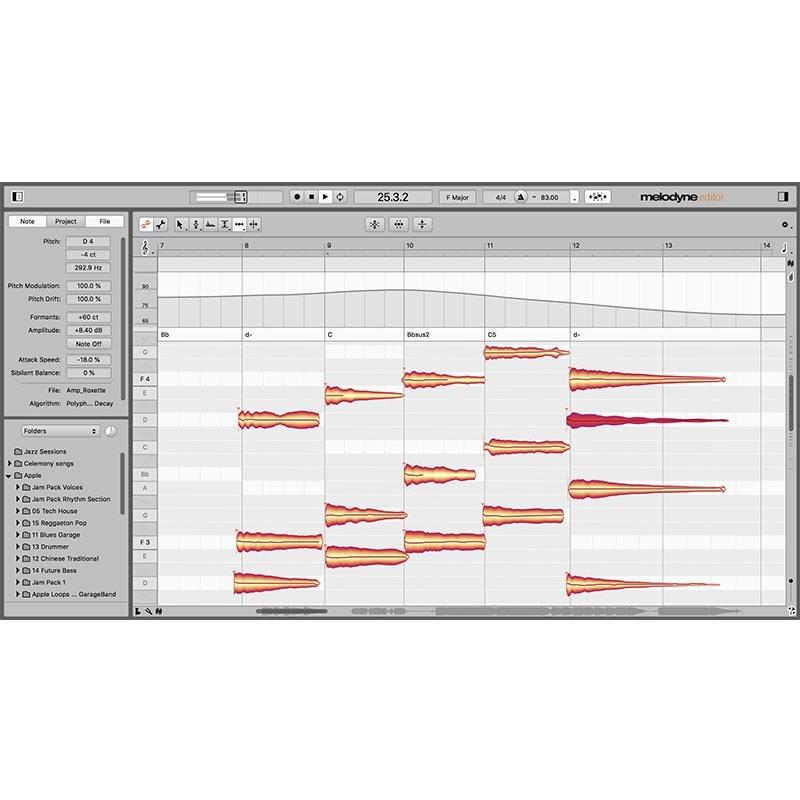 celemony Melodyne 5 Editor（パッケージ版）（チュートリアル