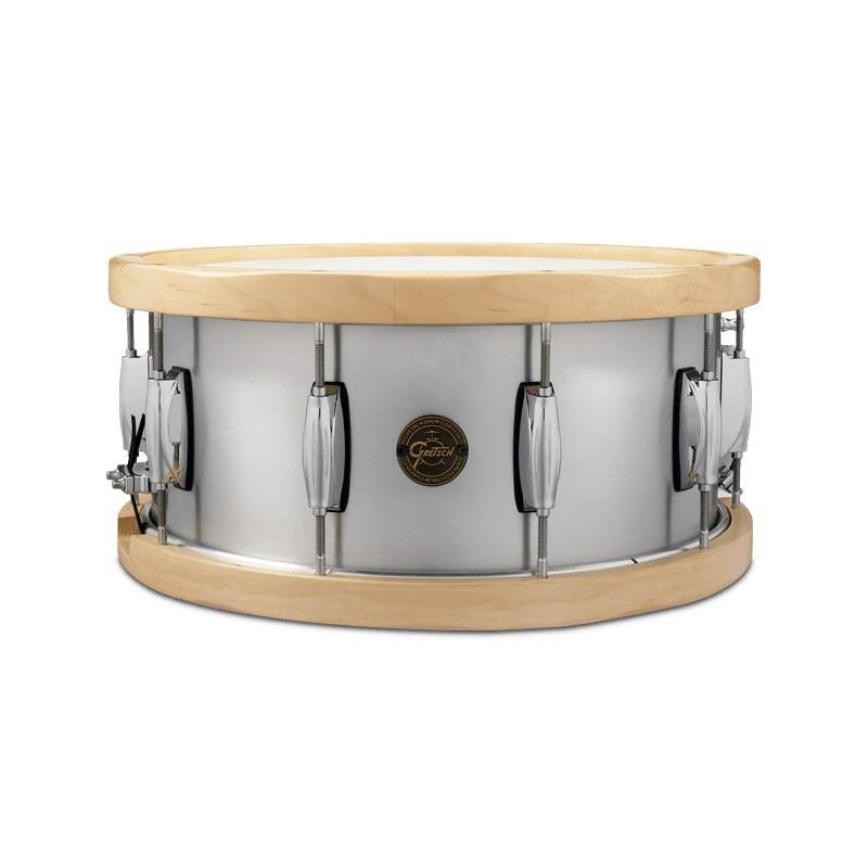 GRETSCH S1-6514A-WH [Full Range Snare Drums / Aluminum Wood Hoop Snare 14 x 6.5]