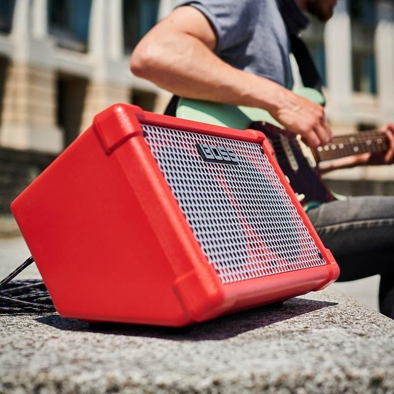 BOSS（ボス） 【セット品】 CUBE Street II Red [CUBE-ST2-R]+[BT-DUAL