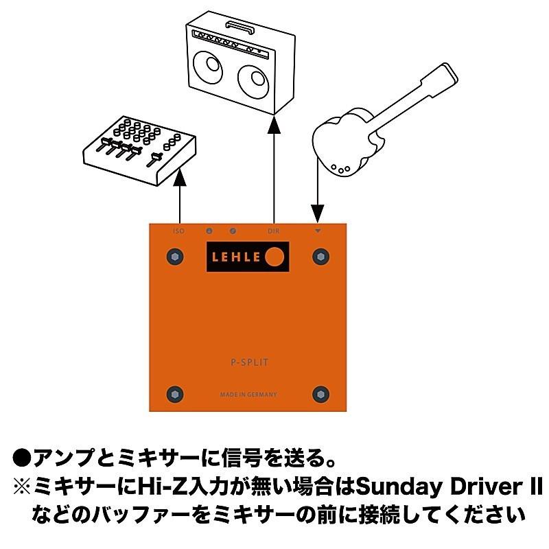LEHLE P-SPLIT III（リール）スプリッター DIボックス : イケベ楽器