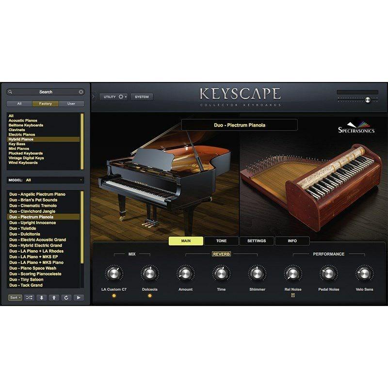 大幅にプライスダウンSPECTRASONICS KEYSCAPE(USB Drive)SP DTM、DAW
