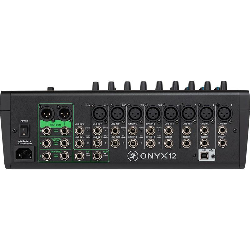 MACKIE Onyx12 USBミキサー 12ch マルチ録音 MACKIE Onyx12｜ミュージックランドKEY