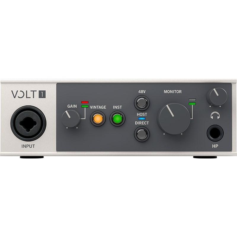 Universal Audio Volt 1 USB Recording Studio(LUNA DAWソフト付属)(iOS対応・USBオーディオインターフェイス)(ユニバーサルオーディオ)
